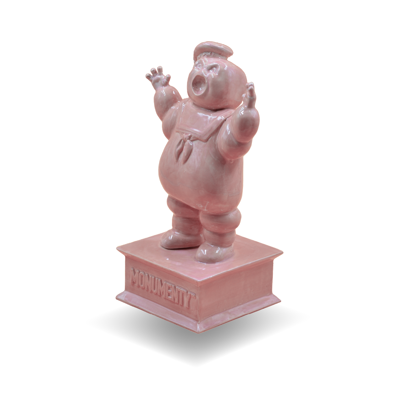 Omaggio a "Stay Puft Marshmallow Man (1984)" - rosa