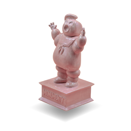 Omaggio a "Stay Puft Marshmallow Man (1984)" -  rosa